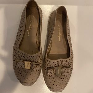 Salvatore Ferragamo espadrille loafers
